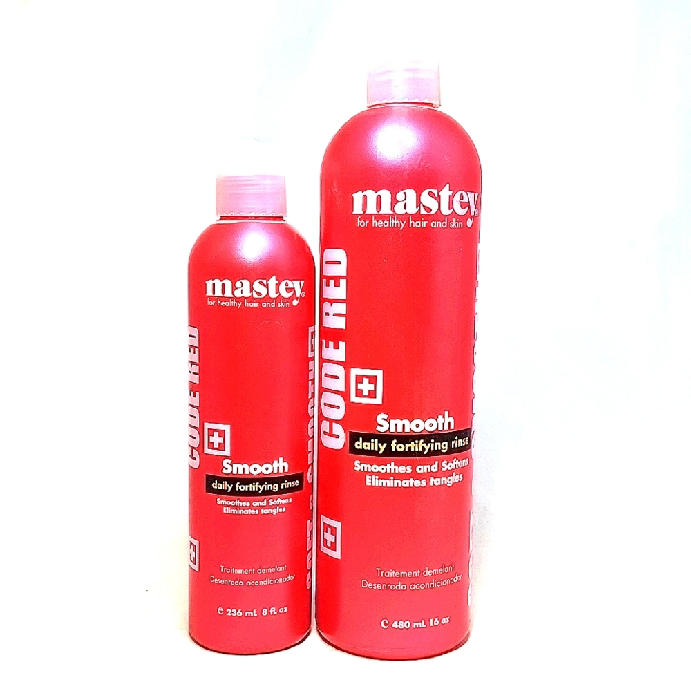 Mastey Smooth Daily Fortifying Rinse Duo, Smoothes and Softens Eliminate Tangles